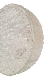 VINTAGE DESIGN PLAFONNIÈRE , ICEGLASS