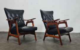 VINTAGE FAUTEUIL LOUIS VAN TEEFFFELEN