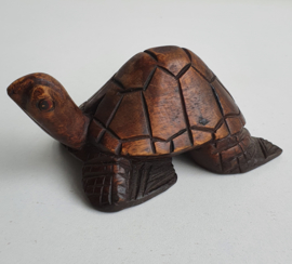 VINTAGE HOUTEN SCHILDPAD