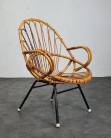 VINTAGE ROTAN STOEL, DIRK VAN SLIEDRECHT