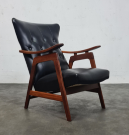 VINTAGE FAUTEUIL LOUIS VAN TEEFFFELEN