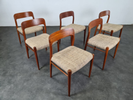 NIELS O MOLLER STOELEN , MODEL 75