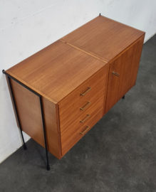 VINTAGE SIDEBOARD, OMNIA ERNST HILKER, DUITSLAND, 1960S