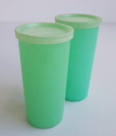 VINTAGE PASTEL TUPPERWARE BEKER