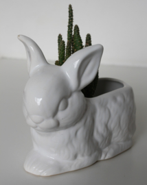 VINTAGE BLOEMPOT RABBIT