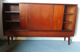 VINTAGE TEAK HIGHBOARD