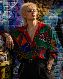 Vintage Riot Blouse Unisex Size: 40