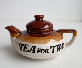 VINTAGE THEEPOT, TEA FOR TWO