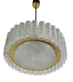 VINTAGE HANGLAMP ,DORIA TUBULAR, DUITSLAND 1960S