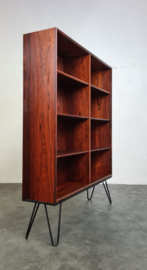 VINTAGE ROSEWOOD BOEKENKAST, BJERRINGBRO