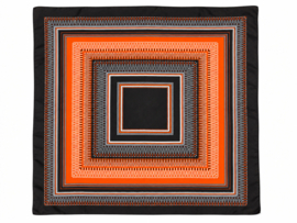 Pañuelo Vintage Op Art – Geometría Retro con un Impacto Visual Único