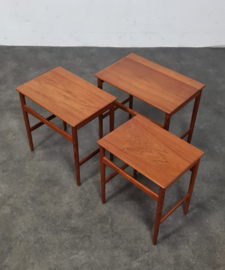 VINTAGE NESTING TABLES HANS WEGNER