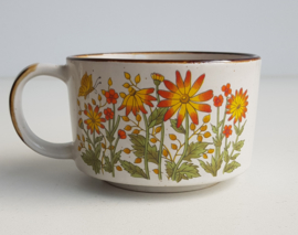 VINTAGE SOEPKOM , WILD FLOWER