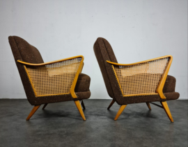 VINTAGE FAUTEUILS , SET 2 STUKS