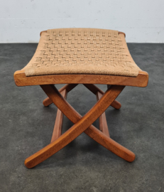 VINTAGE FOOTSTOOL , HANS WEGNER