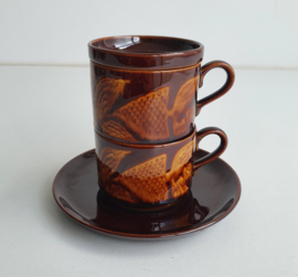 VINTAGE KOP & SCHOTEL , THEE SET