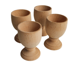 VINTAGE HOUTEN EIERDOPJES