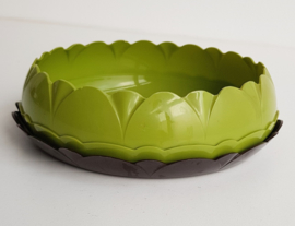 RETRO SCHAAL MET ONDERBORD