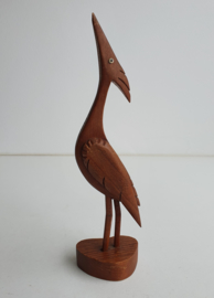 VINTAGE HOUTEN VOGEL