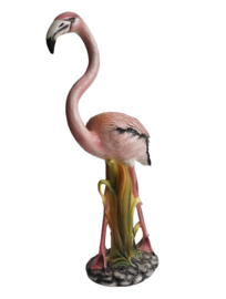 PORSELEINEN FLAMINGO BEELD , ITALY, 1960S