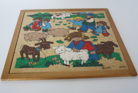 VINTAGE SCHOOLPUZZEL JAKLIEN