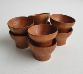 VINTAGE HOUTEN EIERDOPJES