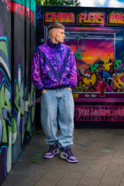 Chaqueta Cortavientos Vintage Y2K – Un Clásico Retro del Streetwear - SIZE: M
