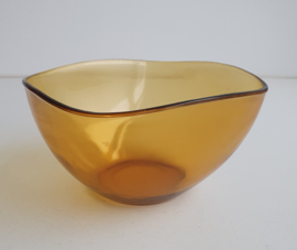 GROTE VINTAGE GLAZEN SCHAAL