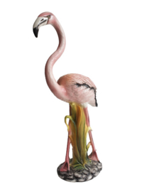 PORSELEINEN FLAMINGO BEELD , ITALY, 1960S