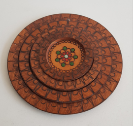 VINTAGE HOUTEN WANDBORDJES