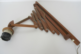 VINTAGE TEAK SCHAARLAMP
