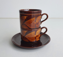 VINTAGE KOP & SCHOTEL , THEE SET