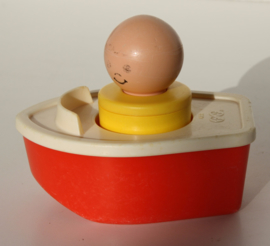 VINTAGE FISHER PRICE BOOTJE