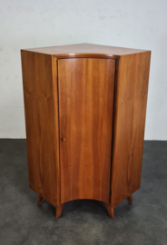 VINTAGE HOEKKAST , LINNENKAST