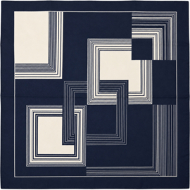 Pañuelo Vintage Geométrico – Elegancia Minimalista con Inspiración Art Déco