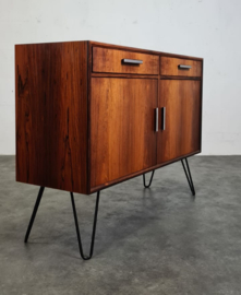 VINTAGE ROSEWOOD MINI SIDEBOARD, BJERRINGBRO