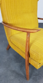 VINTAGE WING CHAIR , BY WALTER KNOLL FOR ANTIMOTT