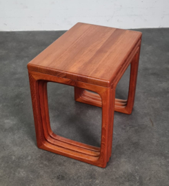 VINTAGE NESTING TABLES BR GELSTED