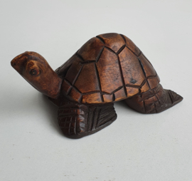 VINTAGE HOUTEN SCHILDPAD