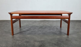 VINTAGE BORNEO COFFEE TABLE, SVEN ELLEKEAR , DENMARK, 1970S