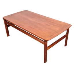 VINTAGE BORNEO COFFEE TABLE, SVEN ELLEKEAR , DENMARK, 1970S