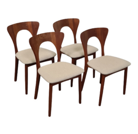VINTAGE EETKAMERSTOELEN NIELS KOEFOEDS