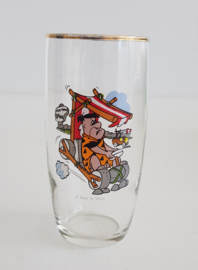 VINTAGE BIERGLAS , FRED FLINTSTONE