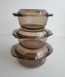 VINTAGE GLAZEN SCHALEN