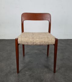 NIELS O MOLLER STOELEN , MODEL 75