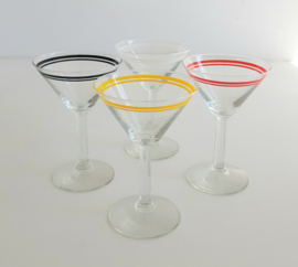 VINTAGE MARTINI GLAZEN