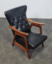 VINTAGE FAUTEUIL LOUIS VAN TEEFFFELEN