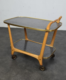 VINTAGE SERVEERWAGEN , BARCART