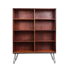 VINTAGE ROSEWOOD BOEKENKAST, BJERRINGBRO