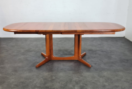 VINTAGE TEAK EETTAFEL GLOSTRUP